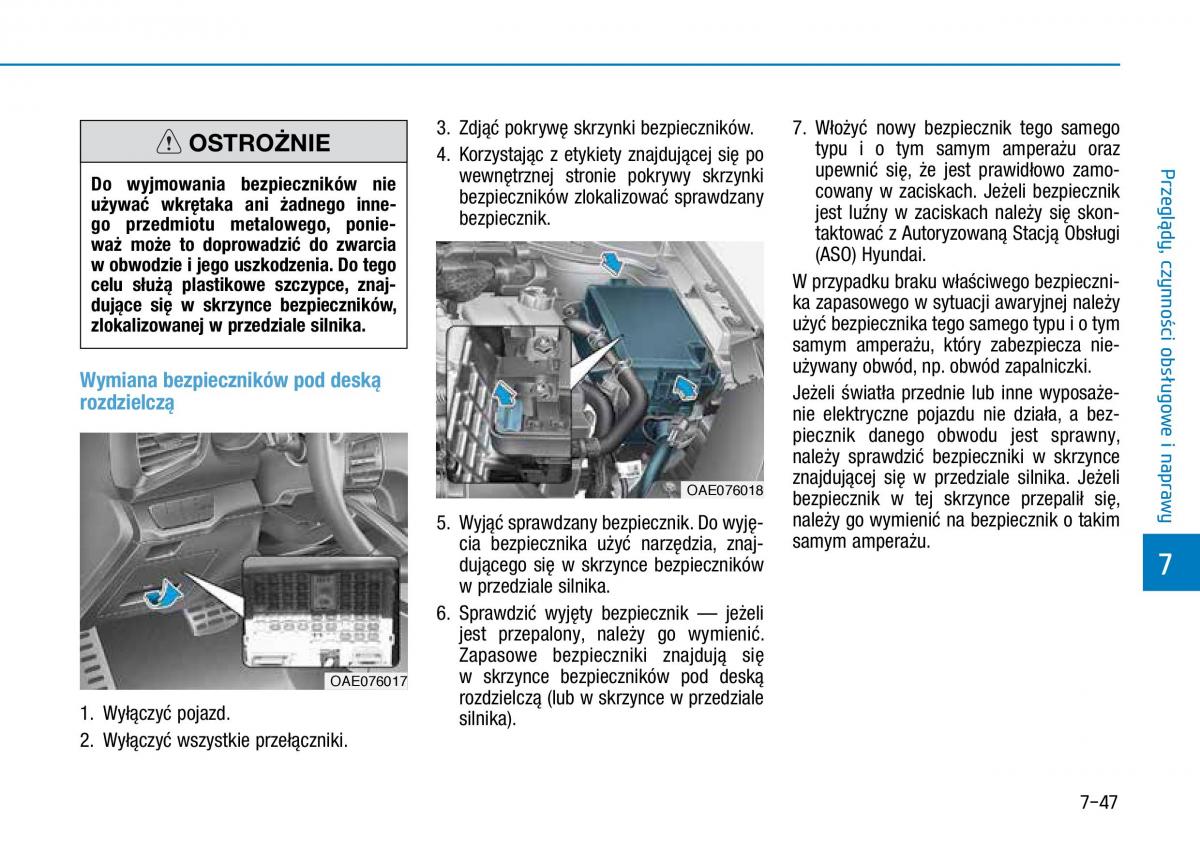 Hyundai Ioniq Hybrid instrukcja obslugi / page 467