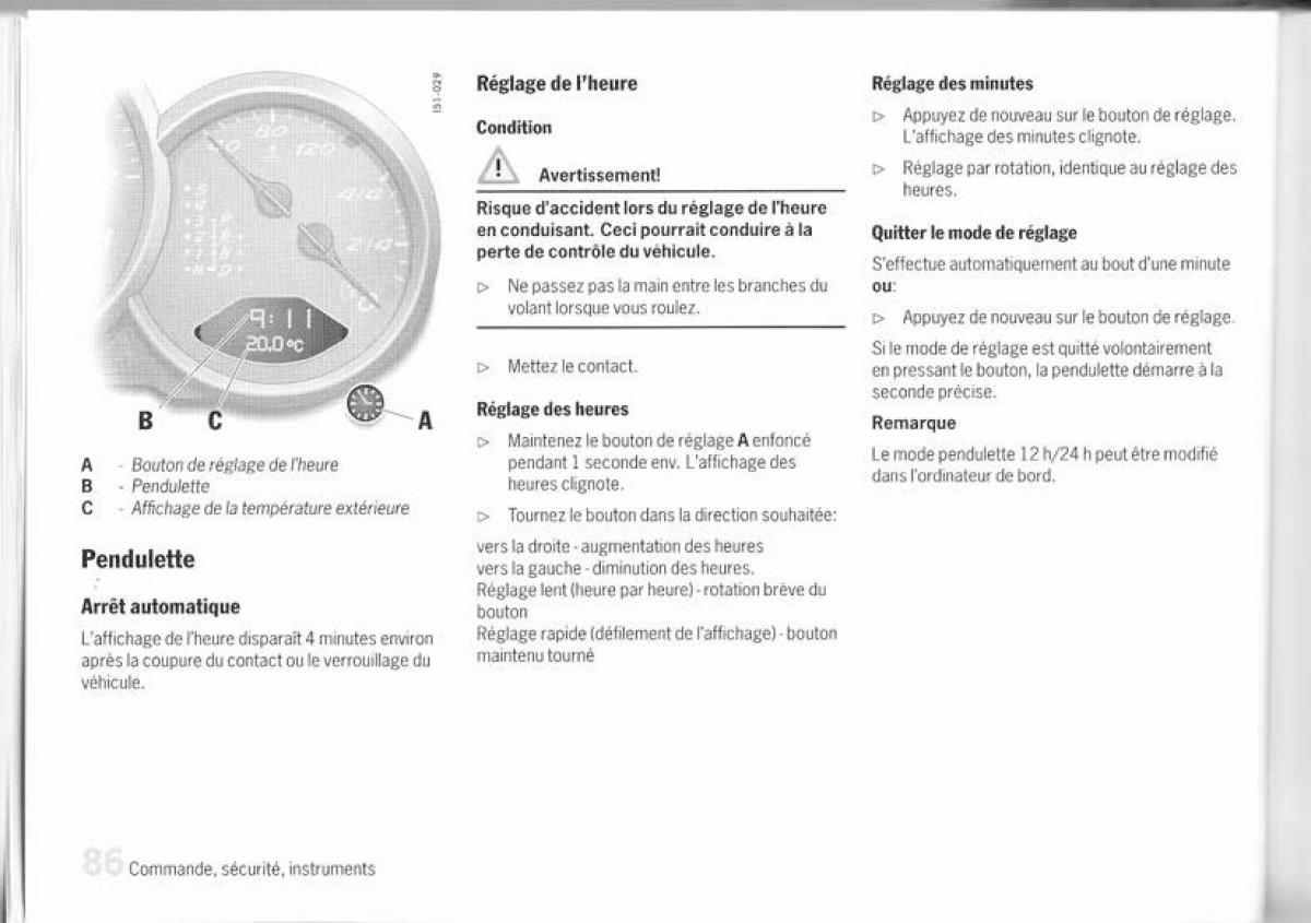 Porsche Cayman 987c manuel du proprietaire / page 78