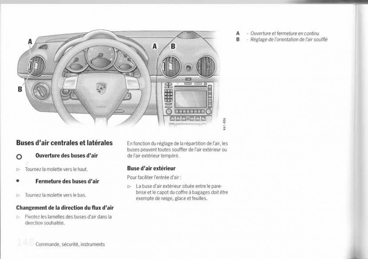 Porsche Cayman 987c manuel du proprietaire / page 140