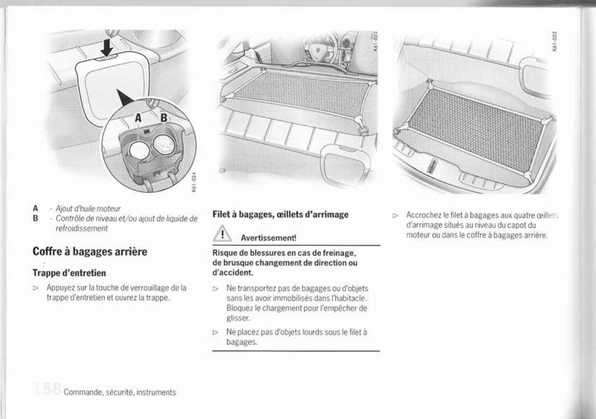 Porsche Cayman 987c manuel du proprietaire / page 148