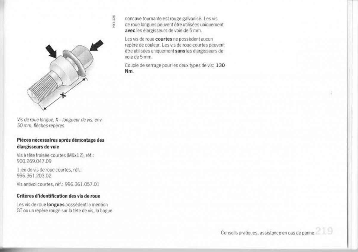 Porsche Cayman 987c manuel du proprietaire / page 204