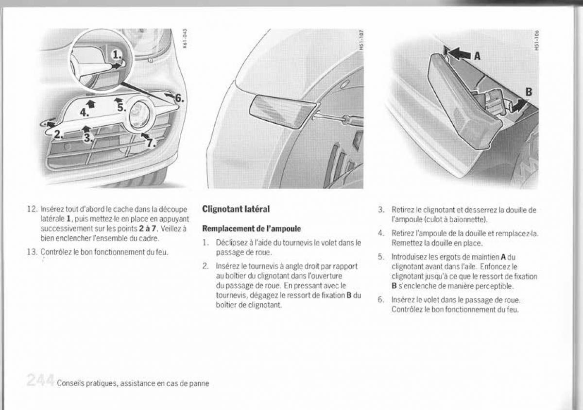 Porsche Cayman 987c manuel du proprietaire / page 228