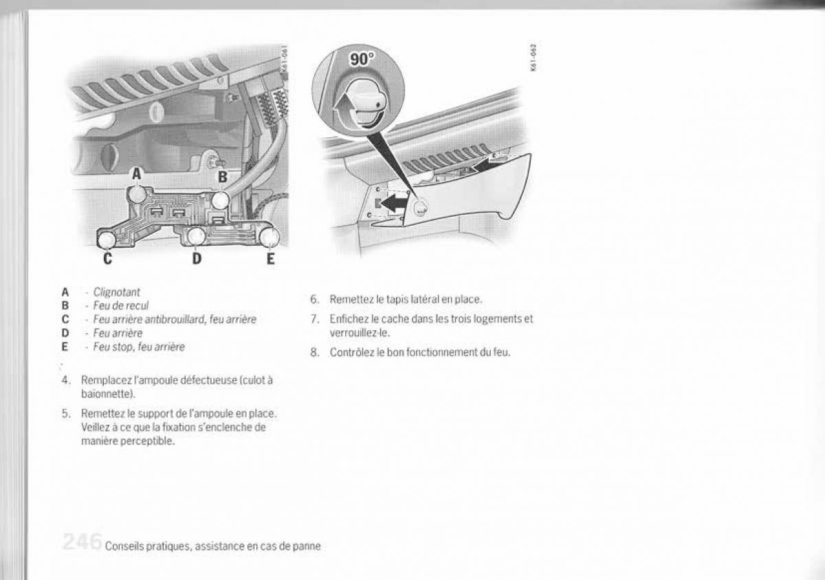 Porsche Cayman 987c manuel du proprietaire / page 230