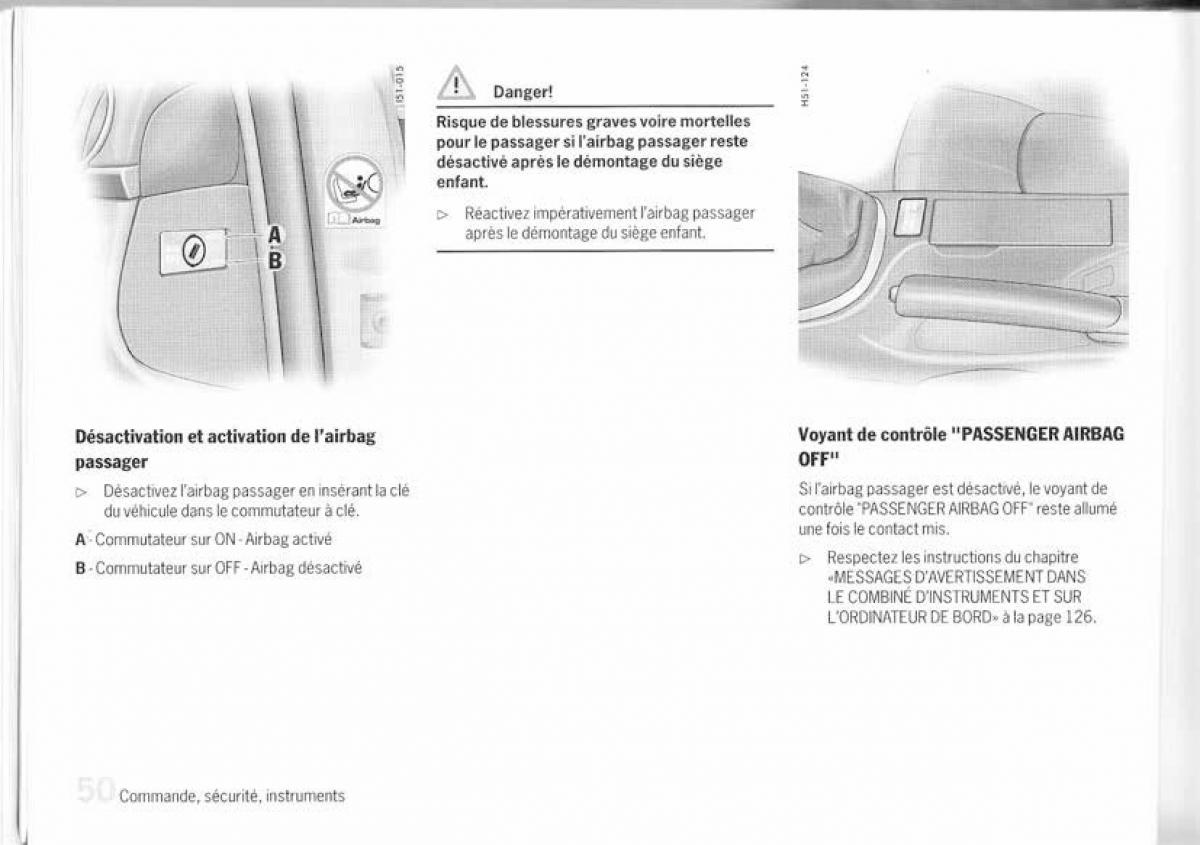 Porsche Cayman 987c manuel du proprietaire / page 43