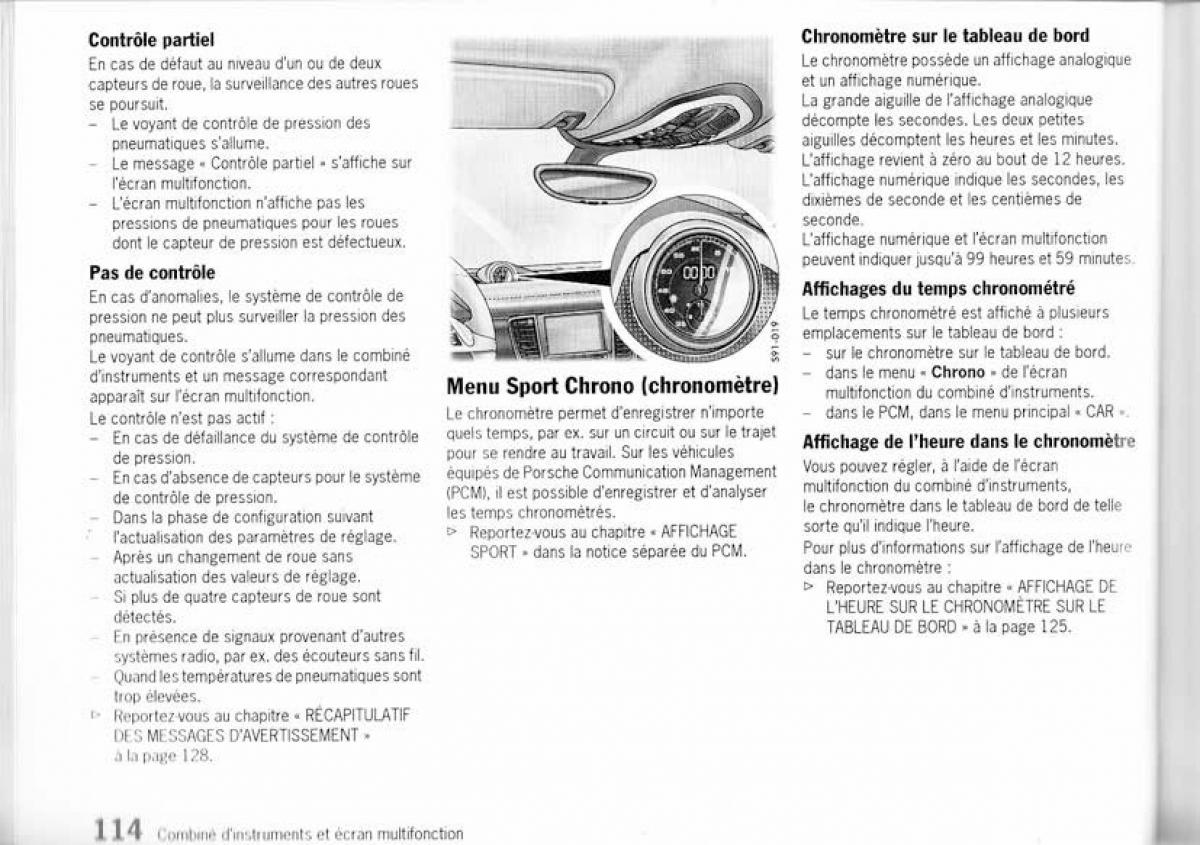 Porsche Panamera I 1 manuel du proprietaire / page 113