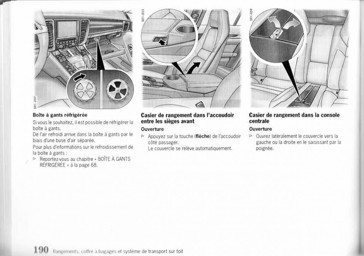 Porsche Panamera I 1 manuel du proprietaire / page 189