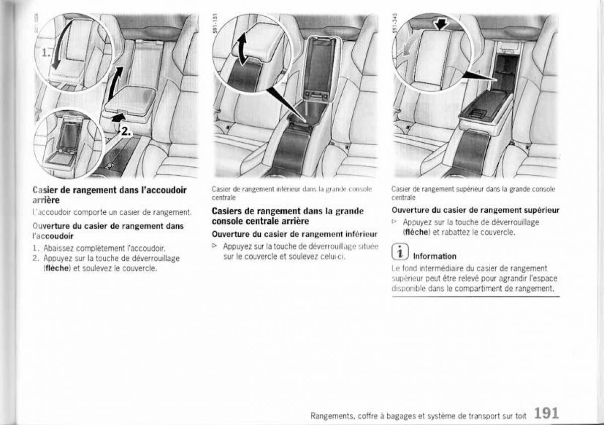 Porsche Panamera I 1 manuel du proprietaire / page 190