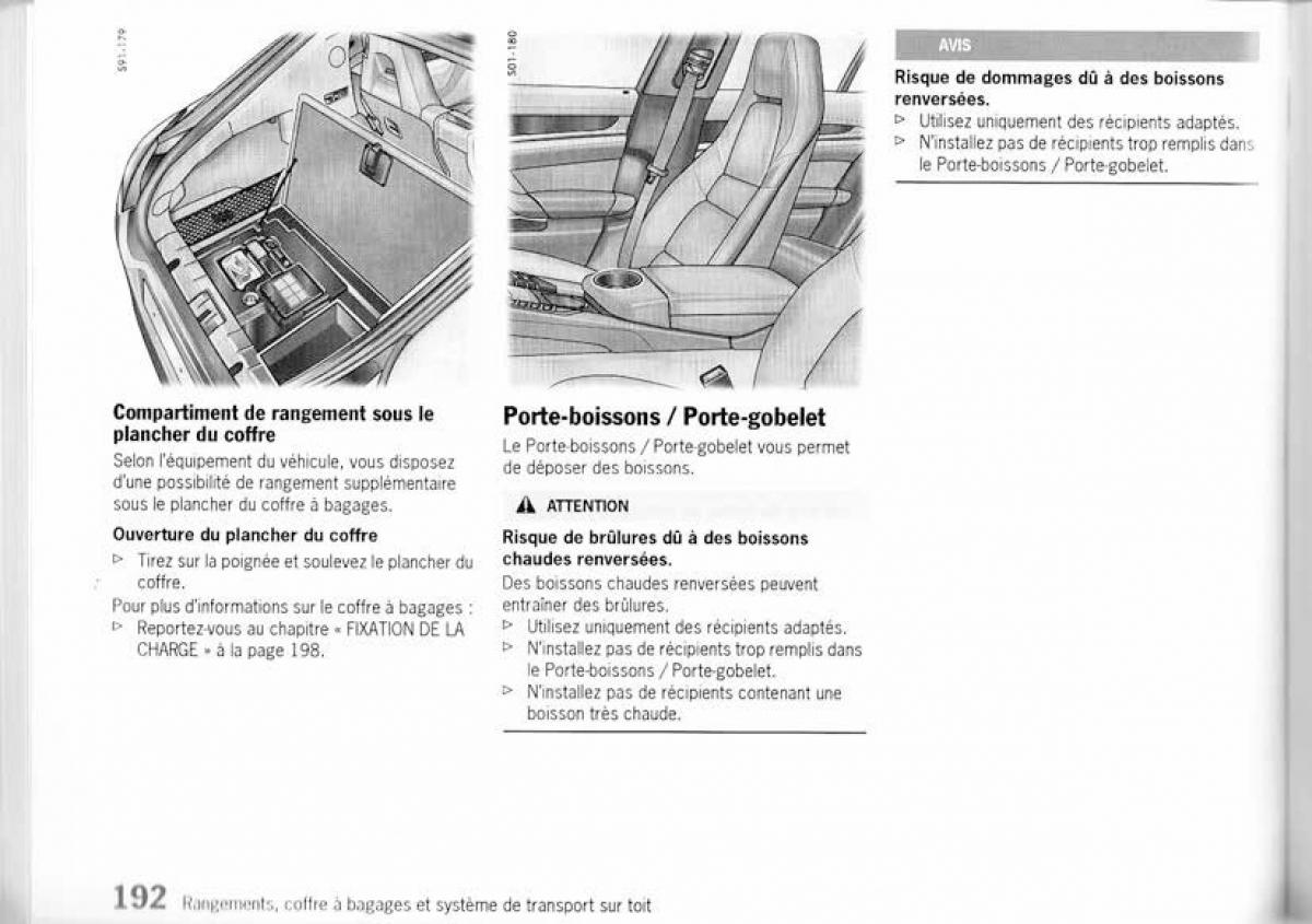 Porsche Panamera I 1 manuel du proprietaire / page 191