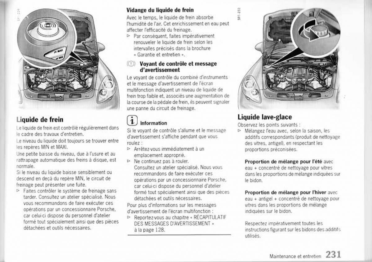 Porsche Panamera I 1 manuel du proprietaire / page 229