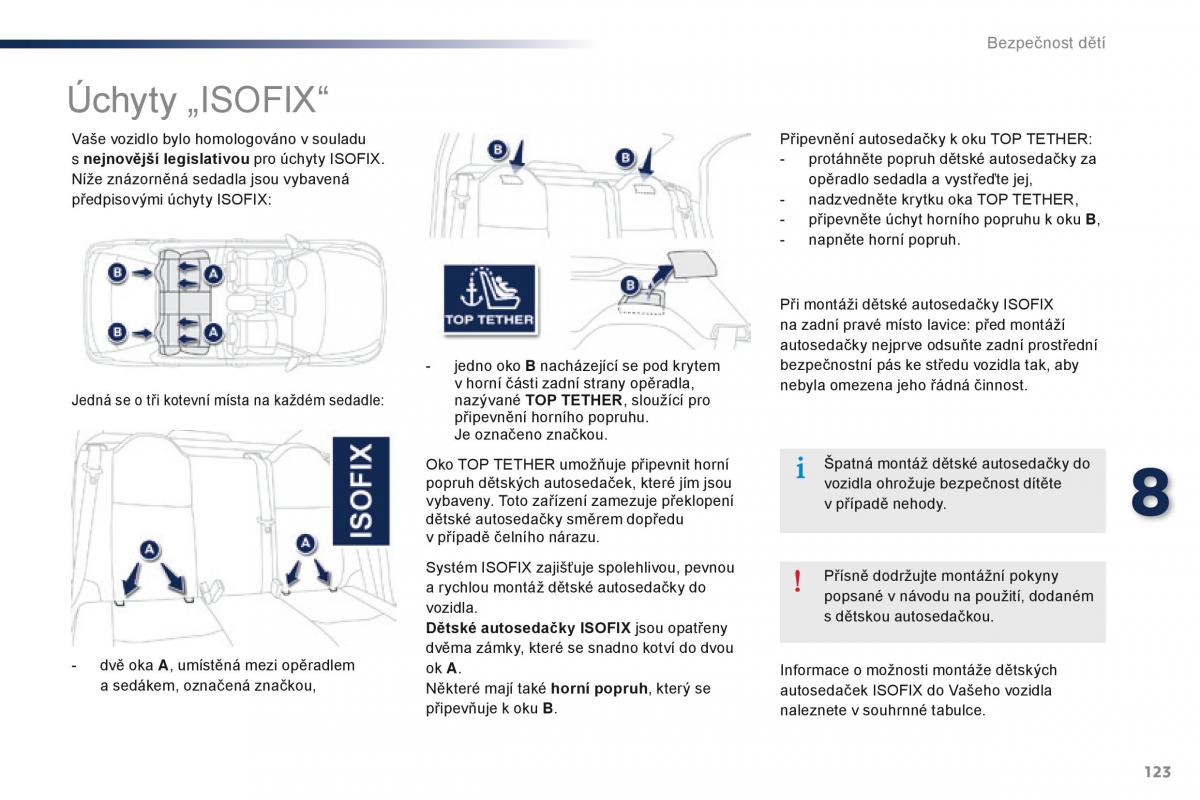 Peugeot 301 navod k obsludze / page 125