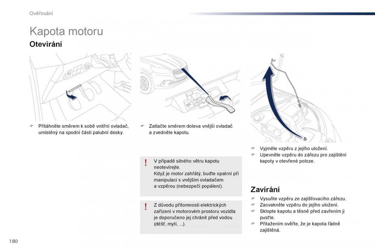 Peugeot 301 navod k obsludze / page 182