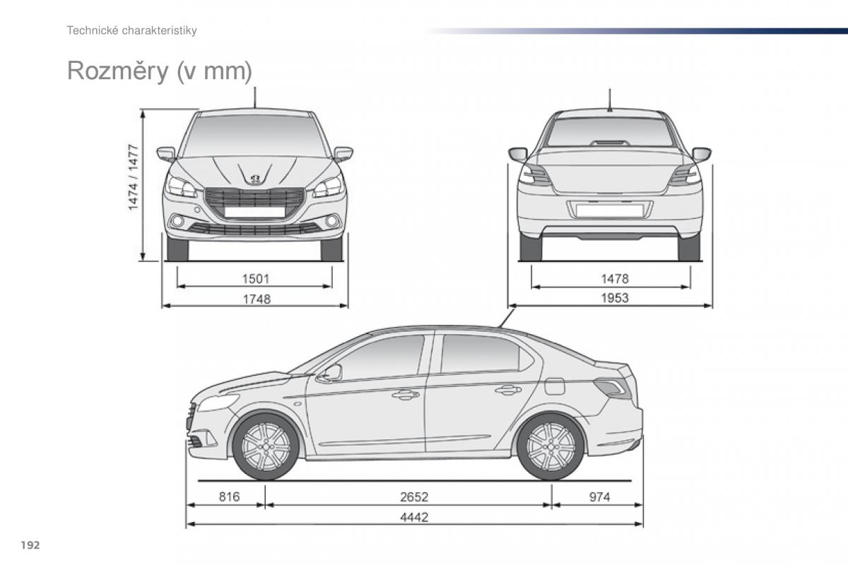 Peugeot 301 navod k obsludze / page 194