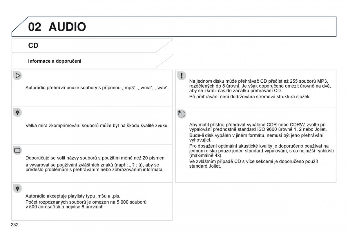 Peugeot 301 navod k obsludze / page 234