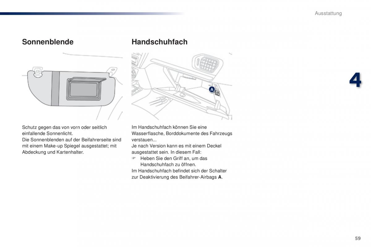 Peugeot 301 Handbuch / page 61