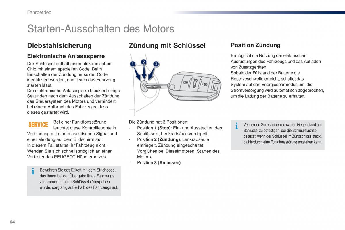 Peugeot 301 Handbuch / page 66