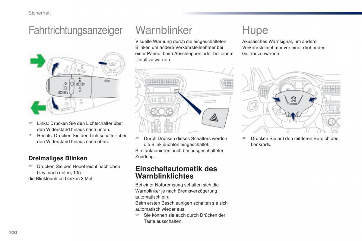 Peugeot 301 Handbuch / page 102