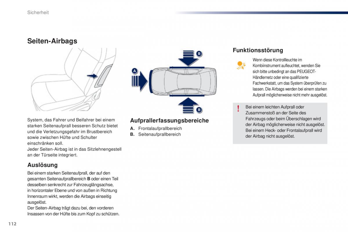 Peugeot 301 Handbuch / page 114