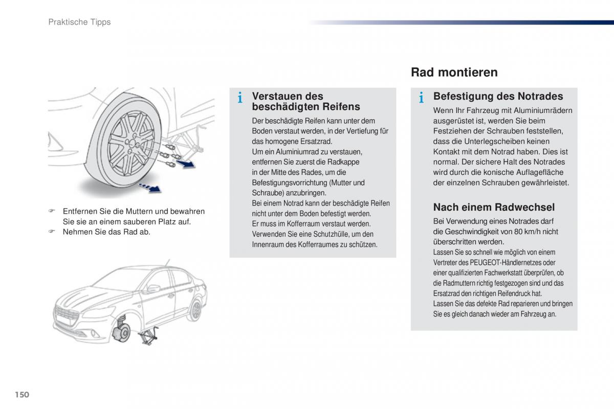 Peugeot 301 Handbuch / page 152