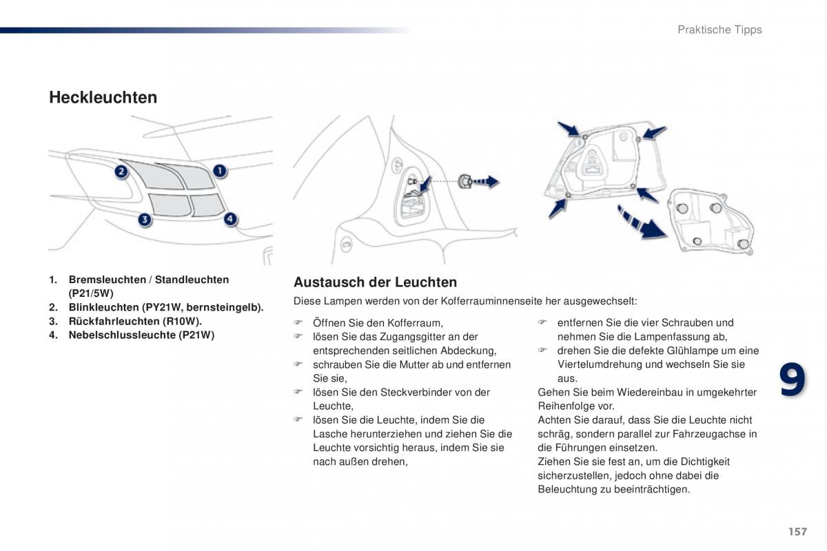 Peugeot 301 Handbuch / page 159