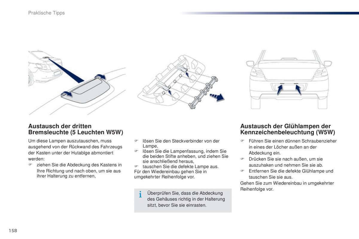 Peugeot 301 Handbuch / page 160