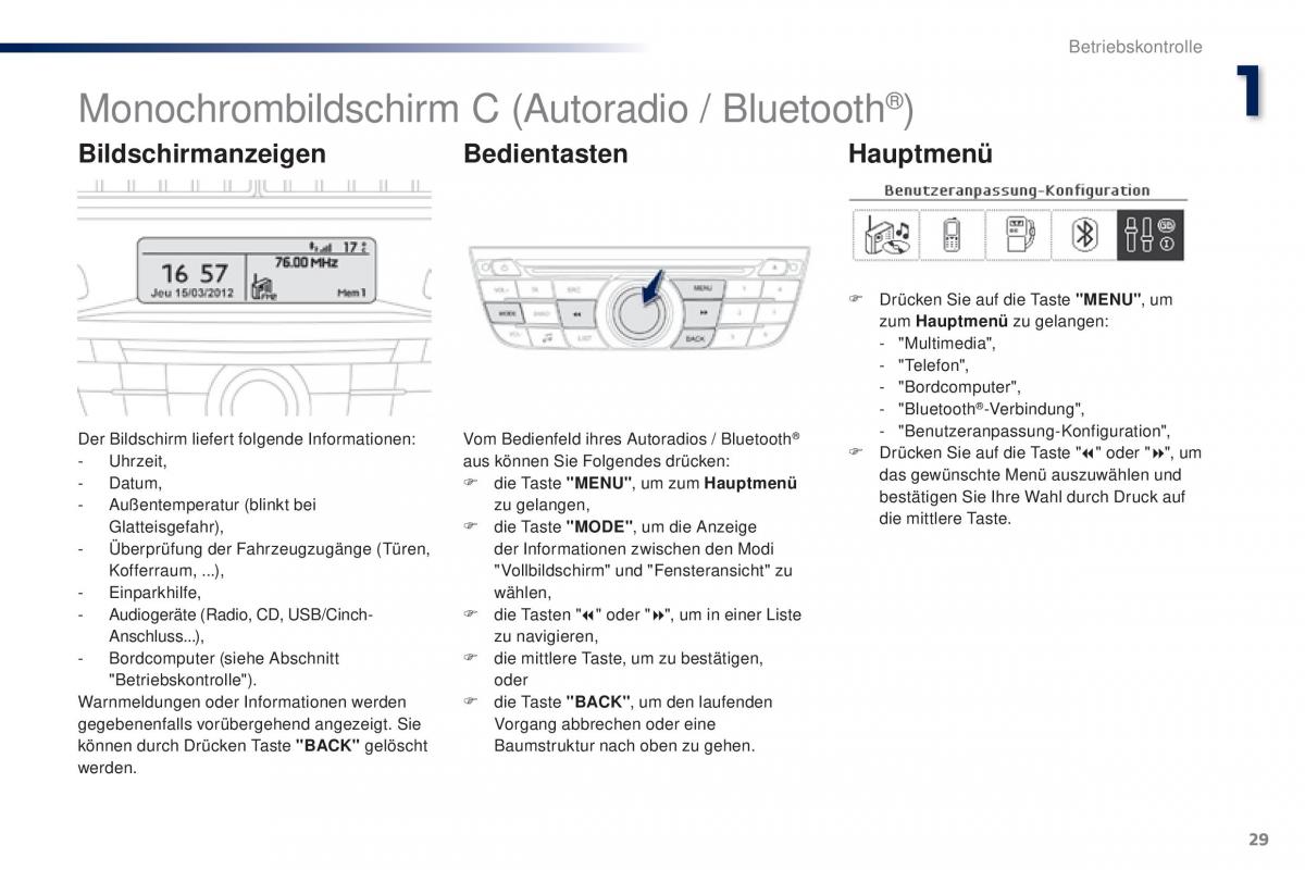 Peugeot 301 Handbuch / page 31