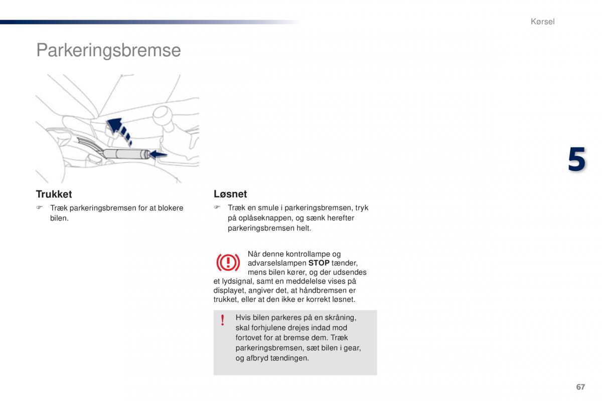 Peugeot 301 Bilens instruktionsbog / page 69