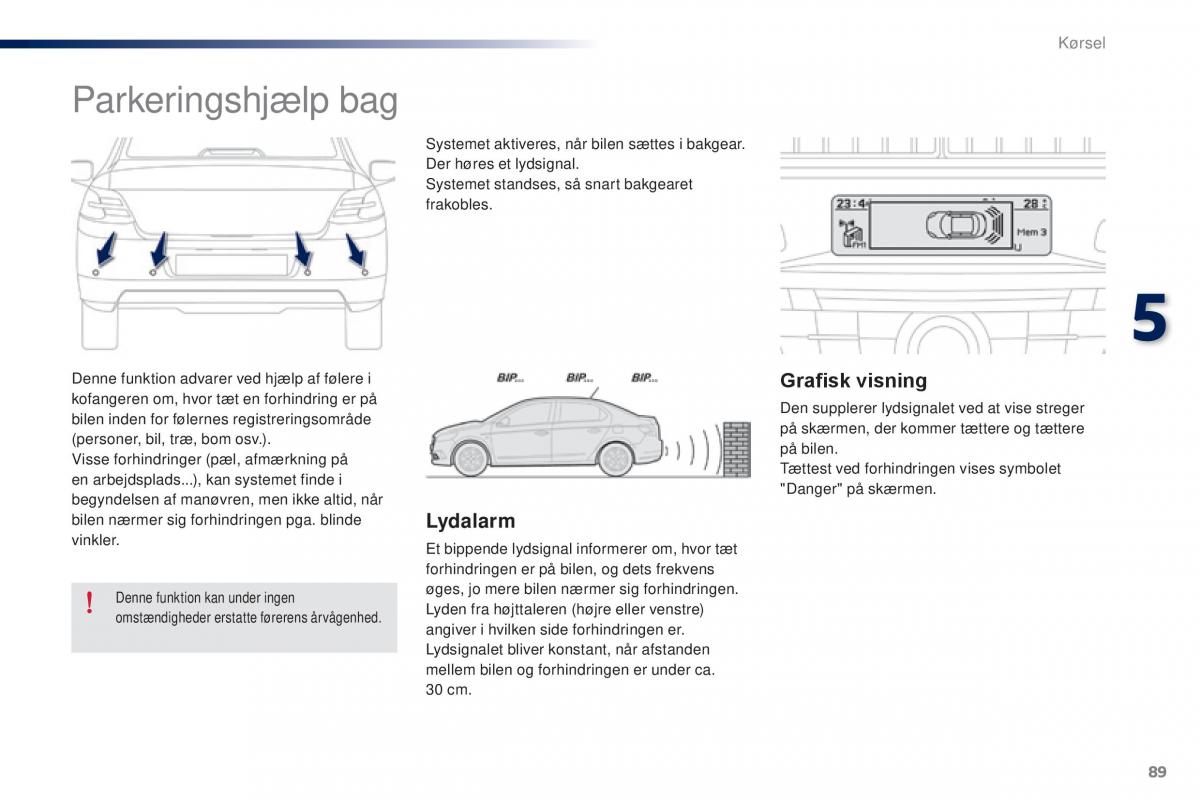 Peugeot 301 Bilens instruktionsbog / page 91