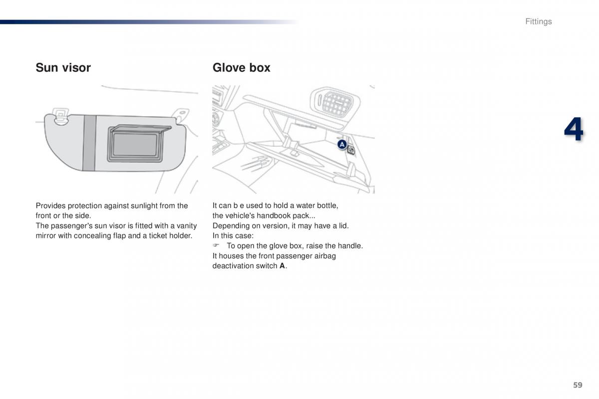 Peugeot 301 owners manual / page 61