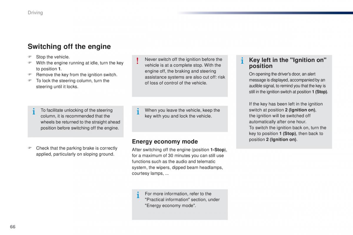 Peugeot 301 owners manual / page 68