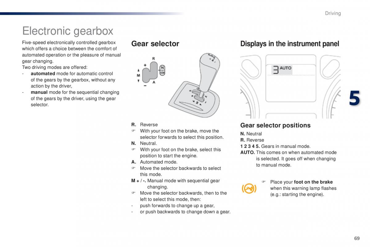 Peugeot 301 owners manual / page 71