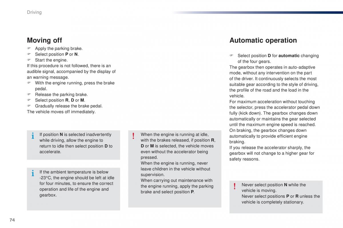 Peugeot 301 owners manual / page 76