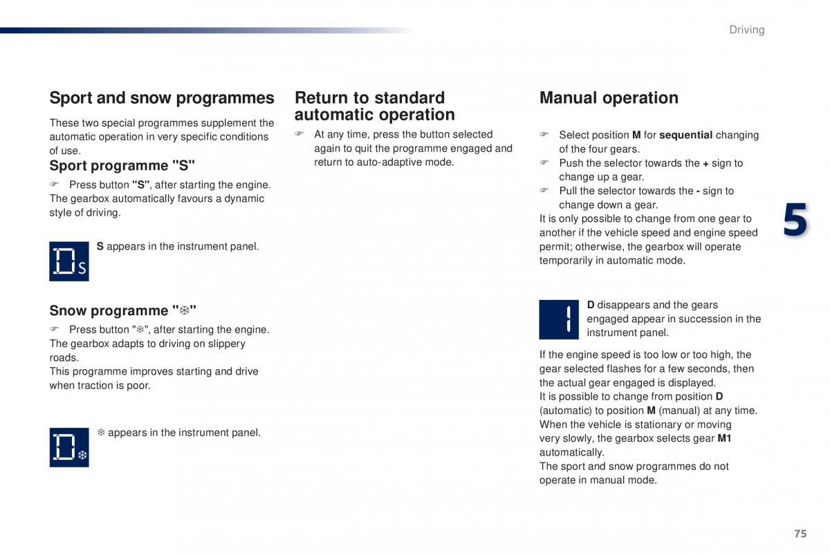 Peugeot 301 owners manual / page 77