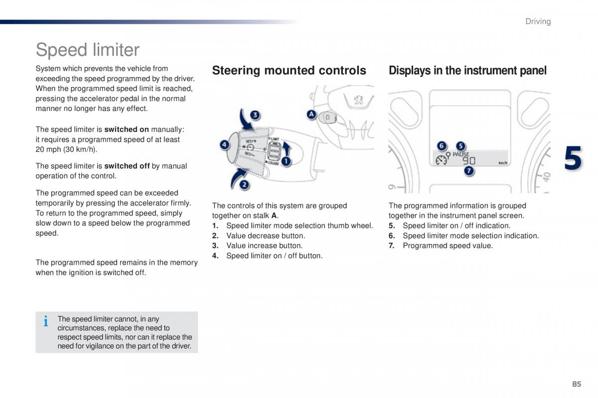 Peugeot 301 owners manual / page 87