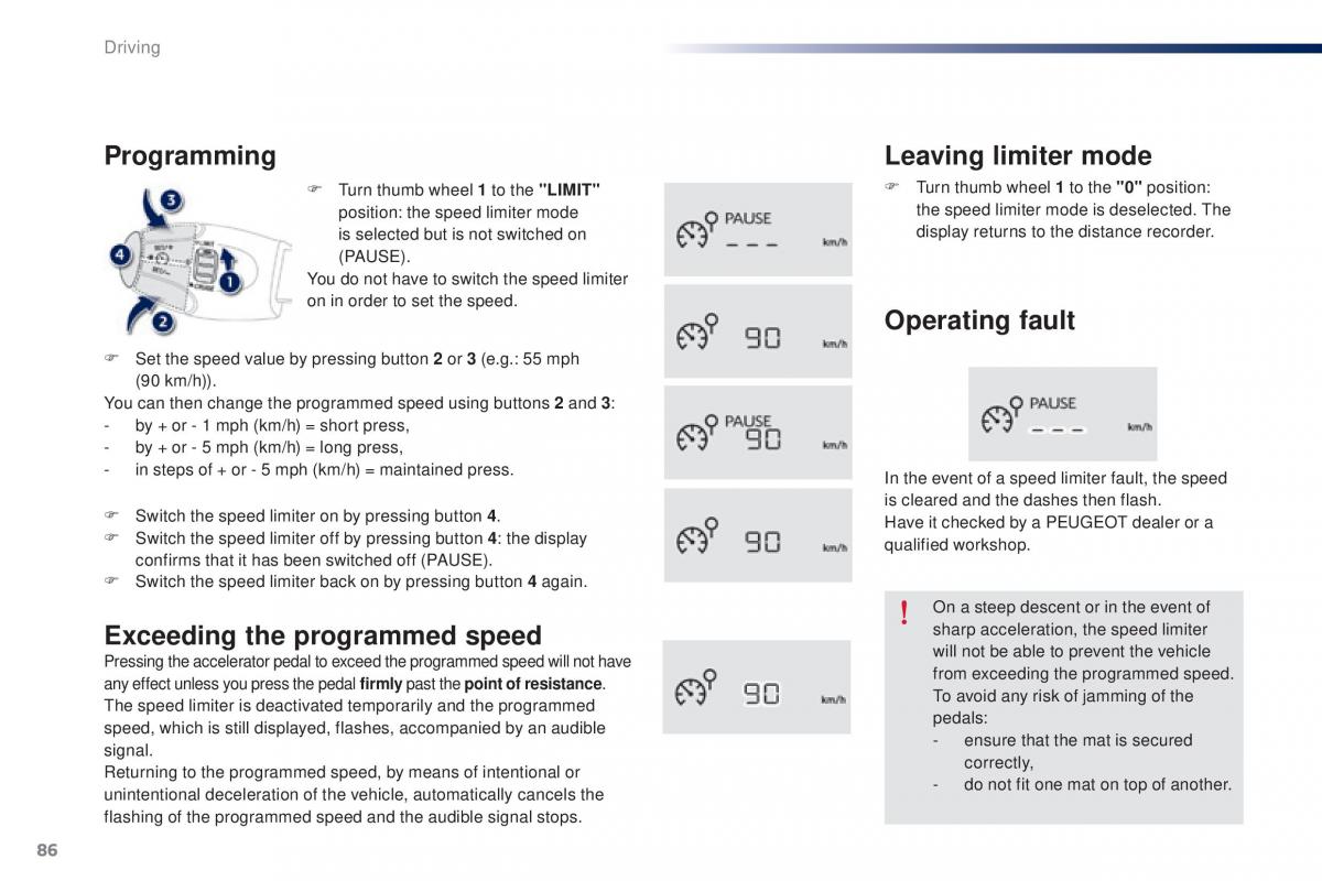 Peugeot 301 owners manual / page 88