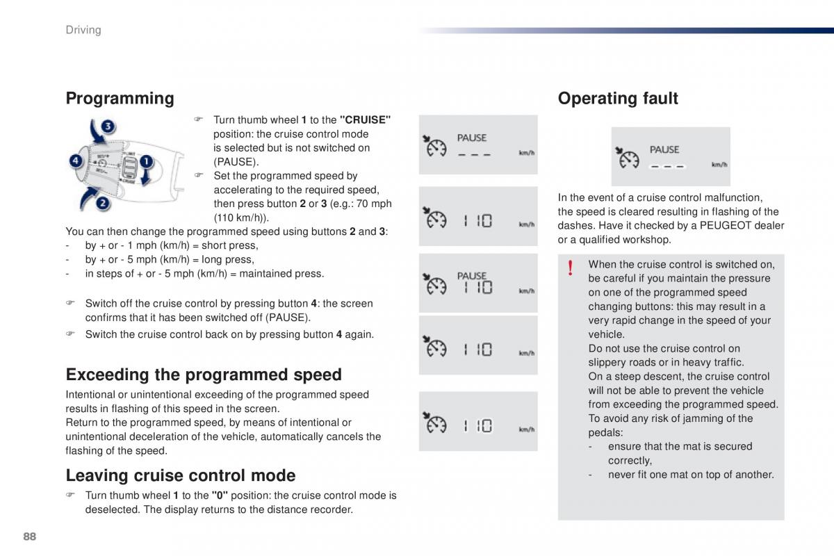 Peugeot 301 owners manual / page 90