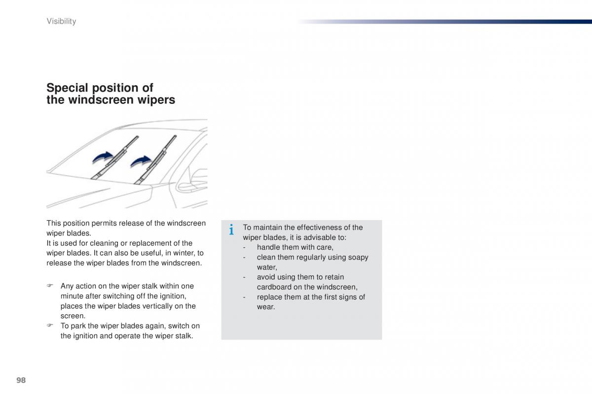 Peugeot 301 owners manual / page 100