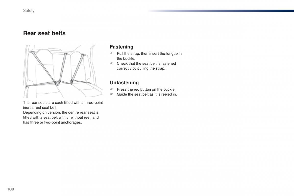 Peugeot 301 owners manual / page 110