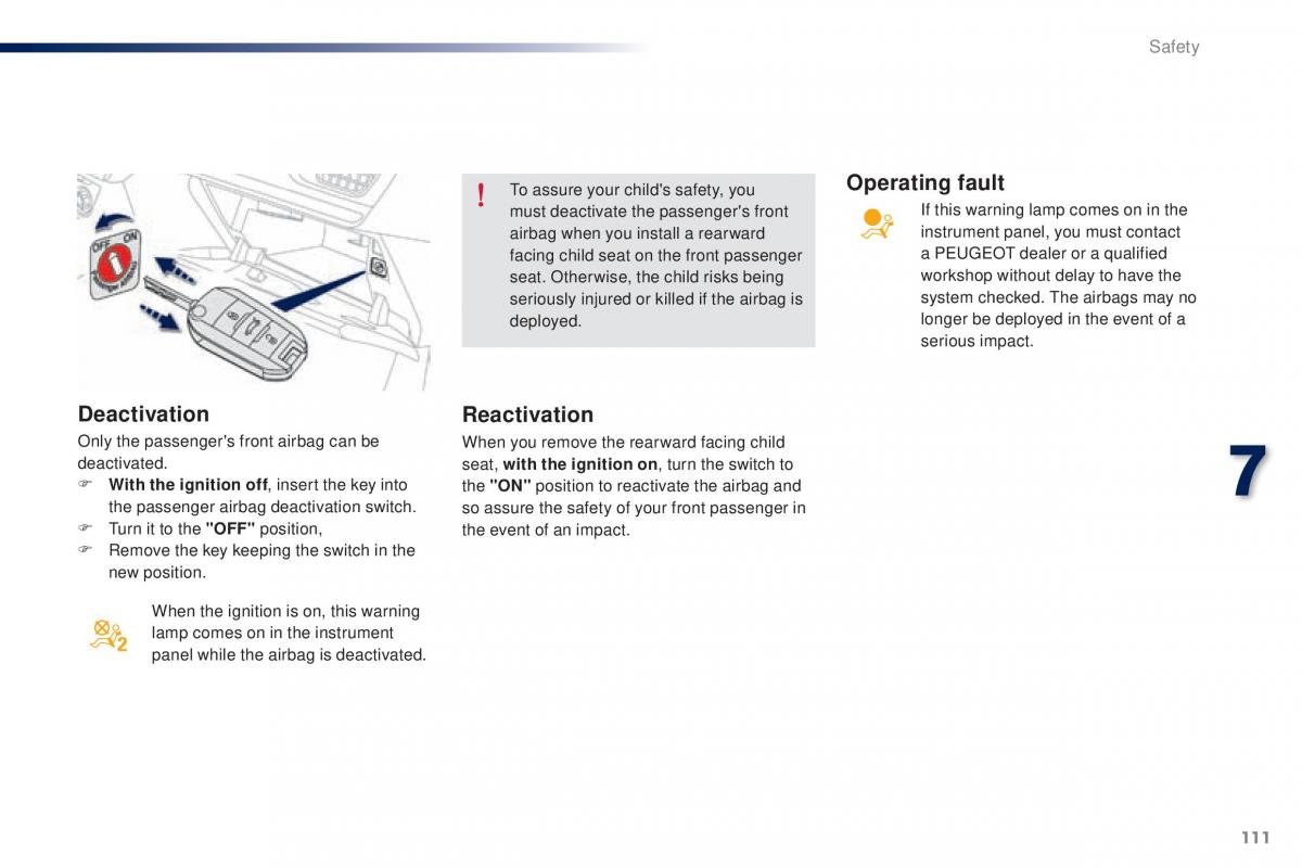 Peugeot 301 owners manual / page 113