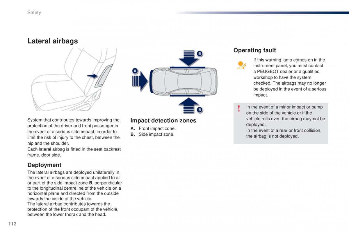 Peugeot 301 owners manual / page 114