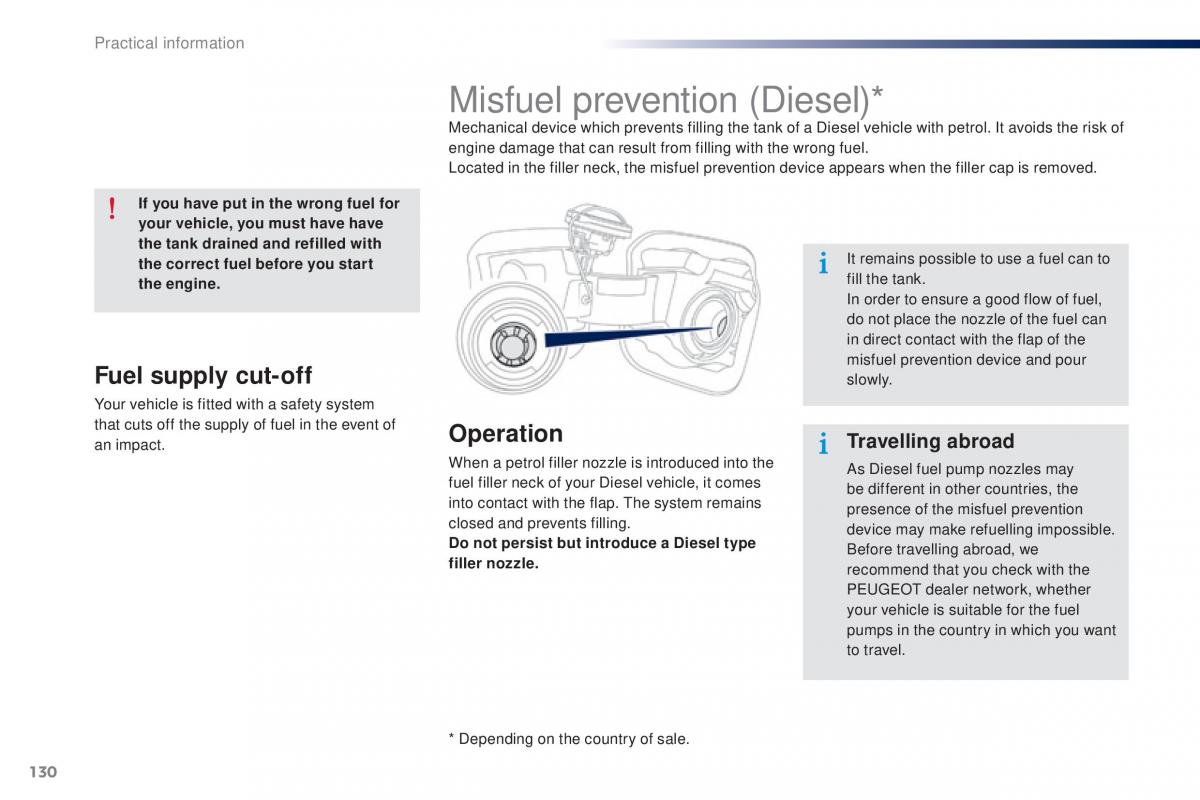 Peugeot 301 owners manual / page 132