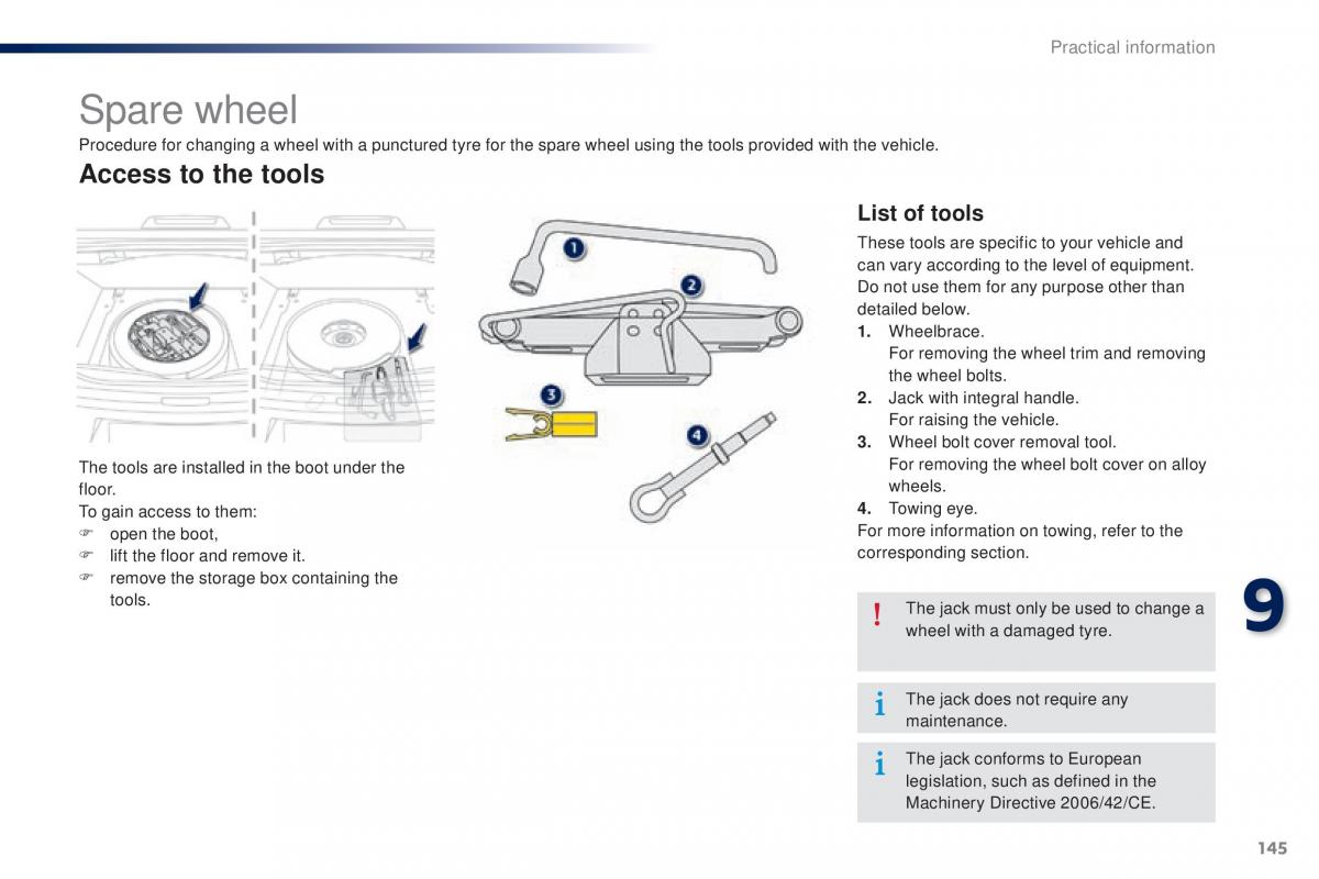 Peugeot 301 owners manual / page 147