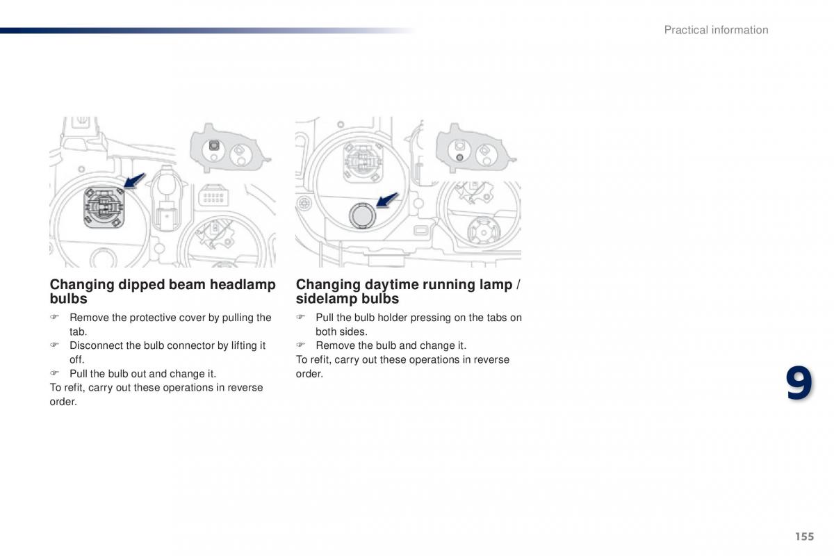 Peugeot 301 owners manual / page 157