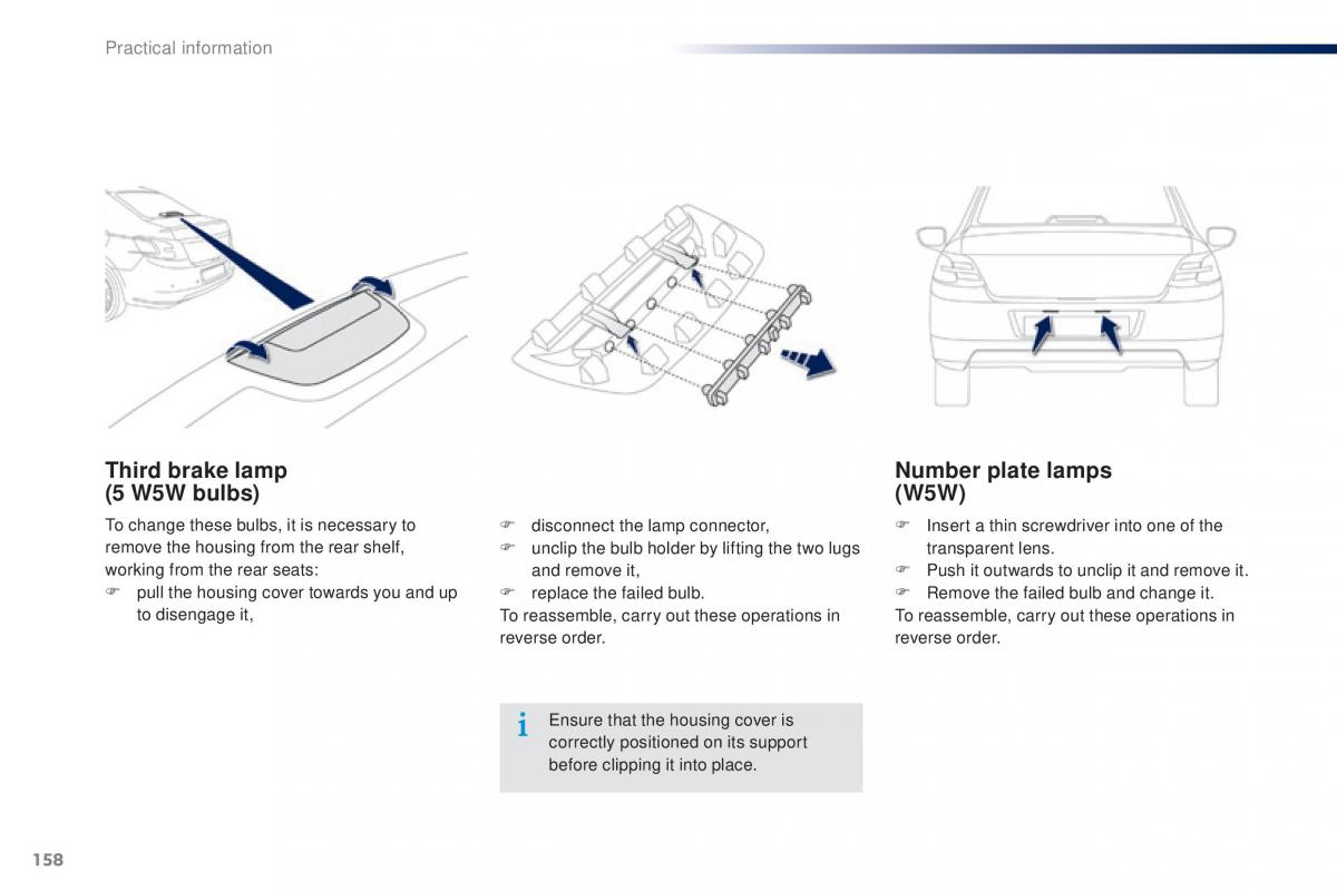 Peugeot 301 owners manual / page 160