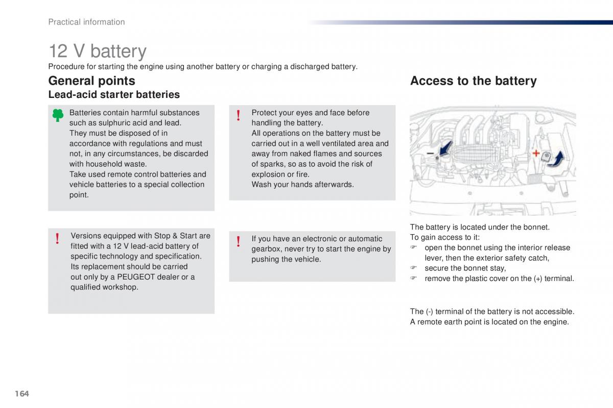 Peugeot 301 owners manual / page 166