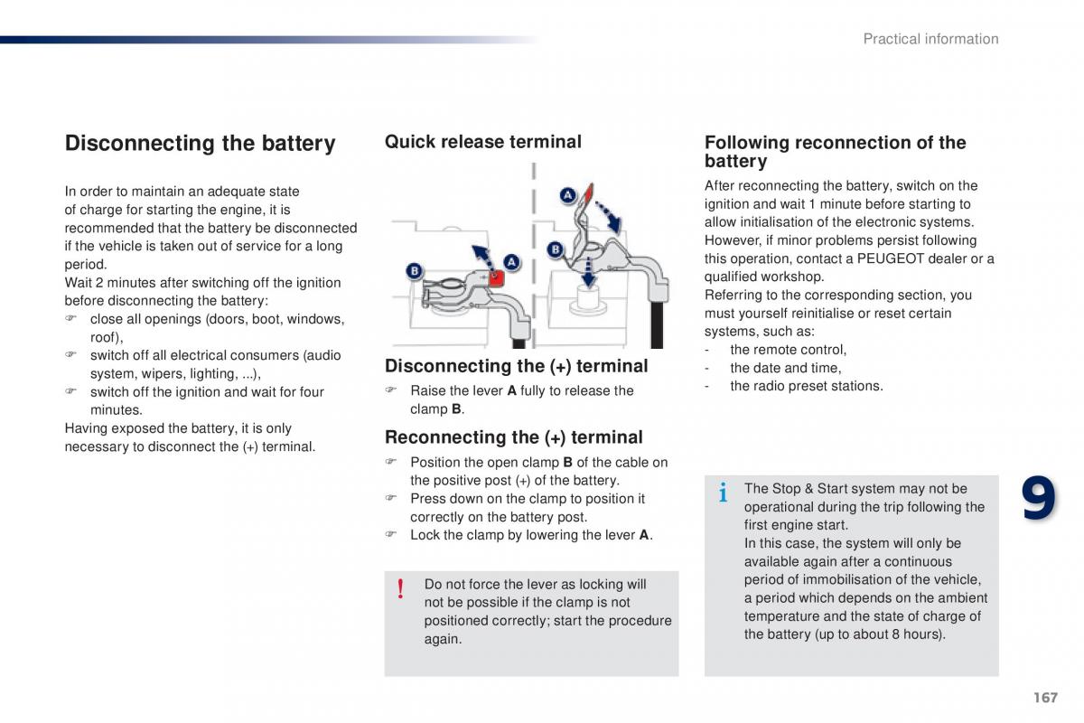 Peugeot 301 owners manual / page 169