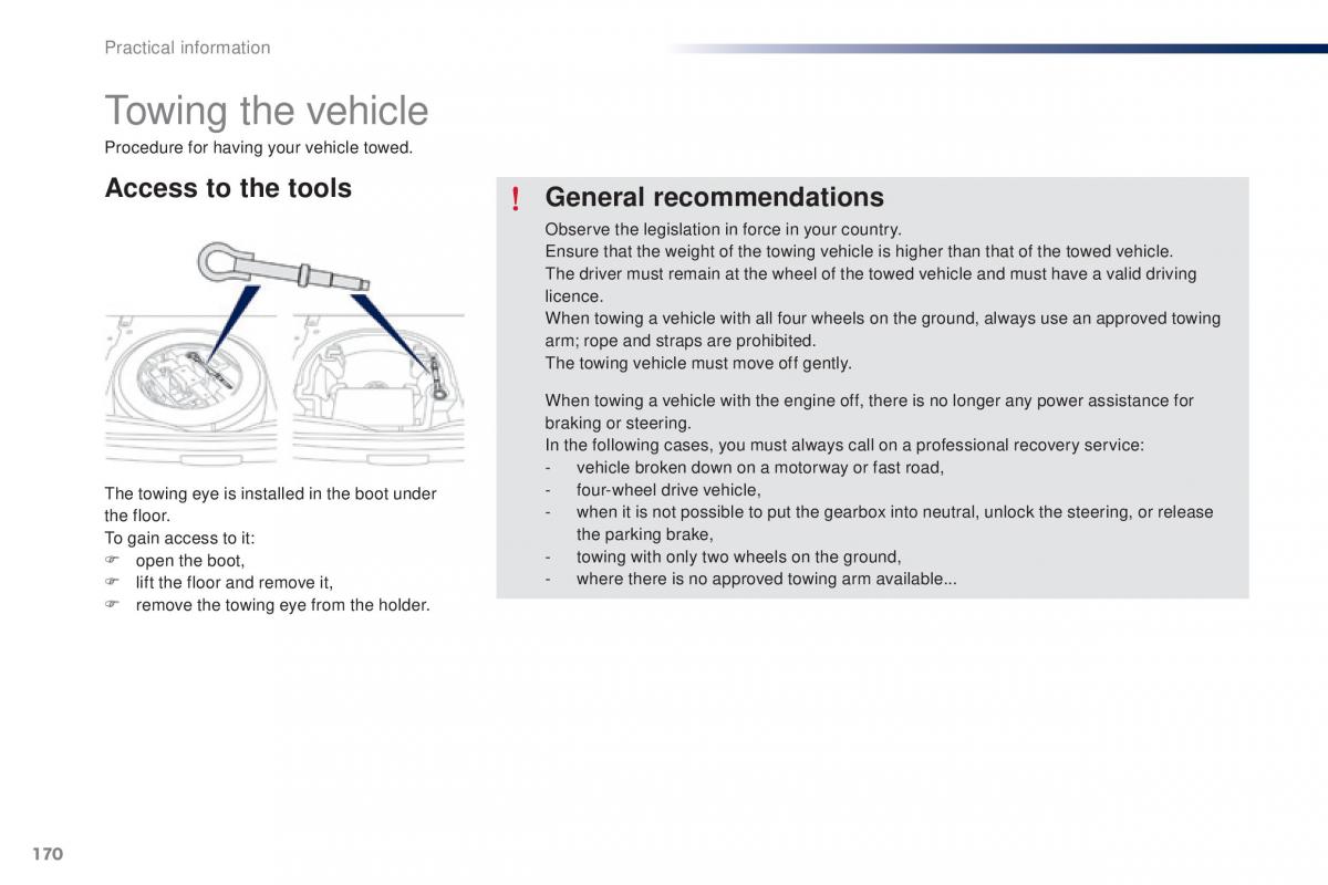 Peugeot 301 owners manual / page 172