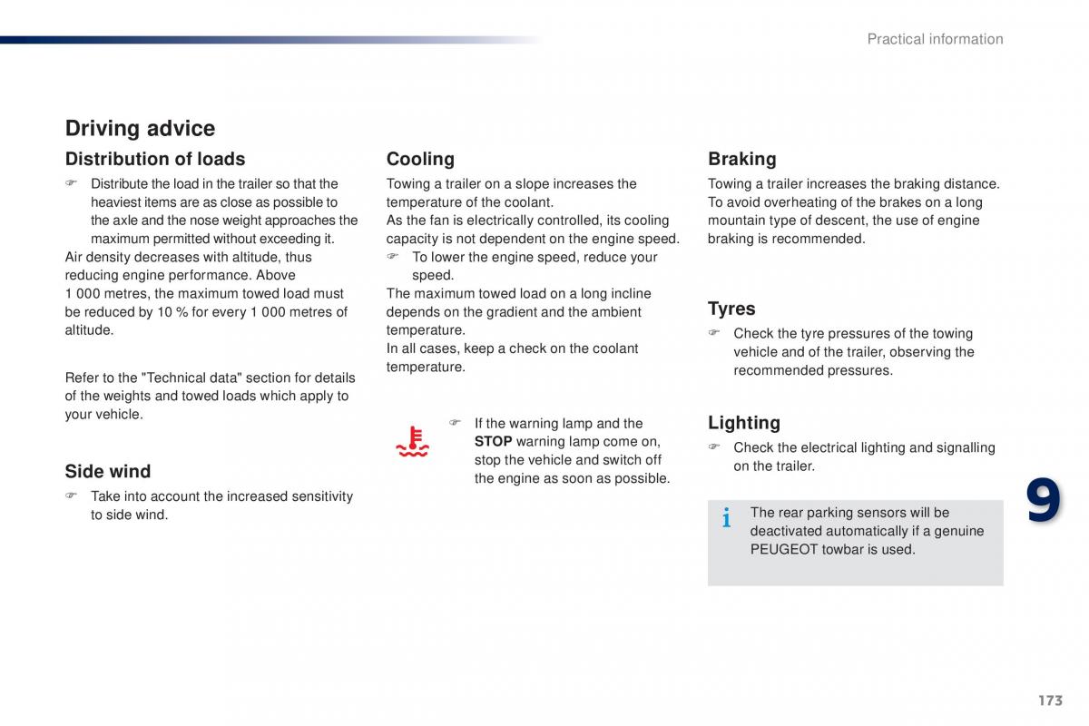 Peugeot 301 owners manual / page 175