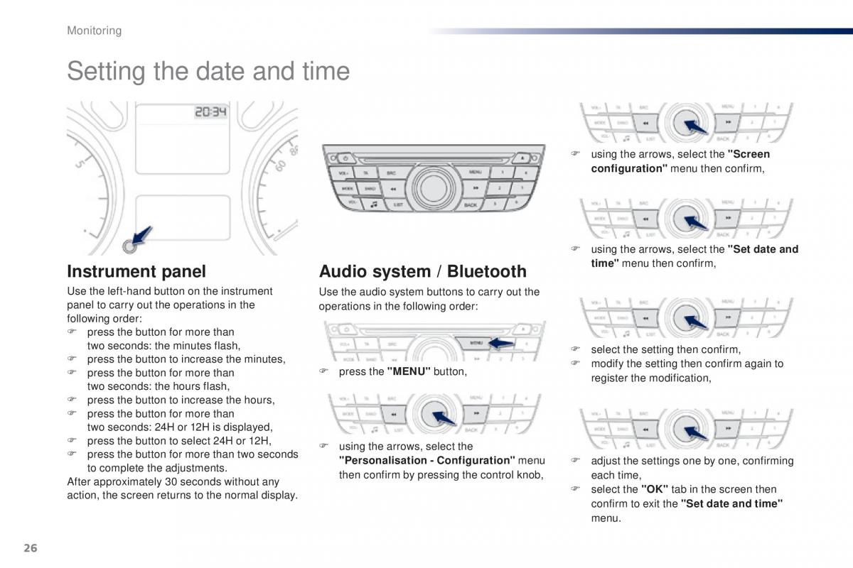 Peugeot 301 owners manual / page 28