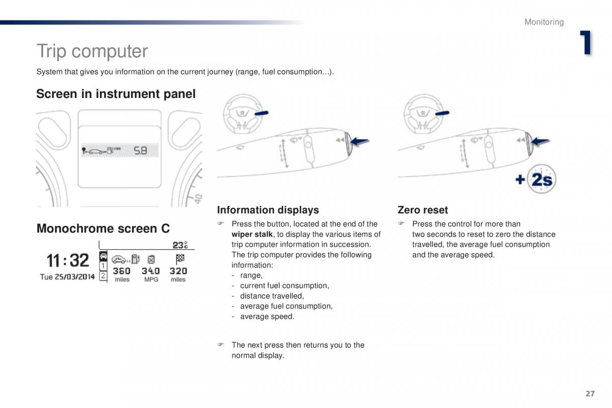 Peugeot 301 owners manual / page 29