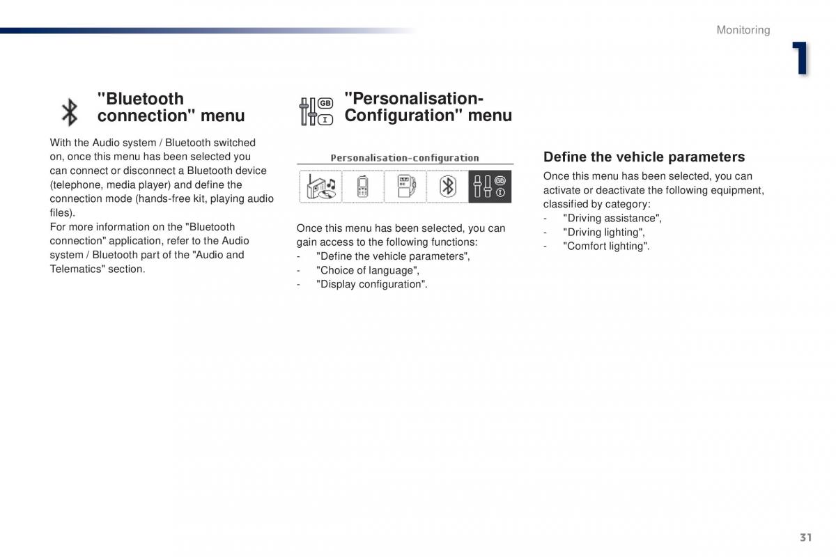 Peugeot 301 owners manual / page 33